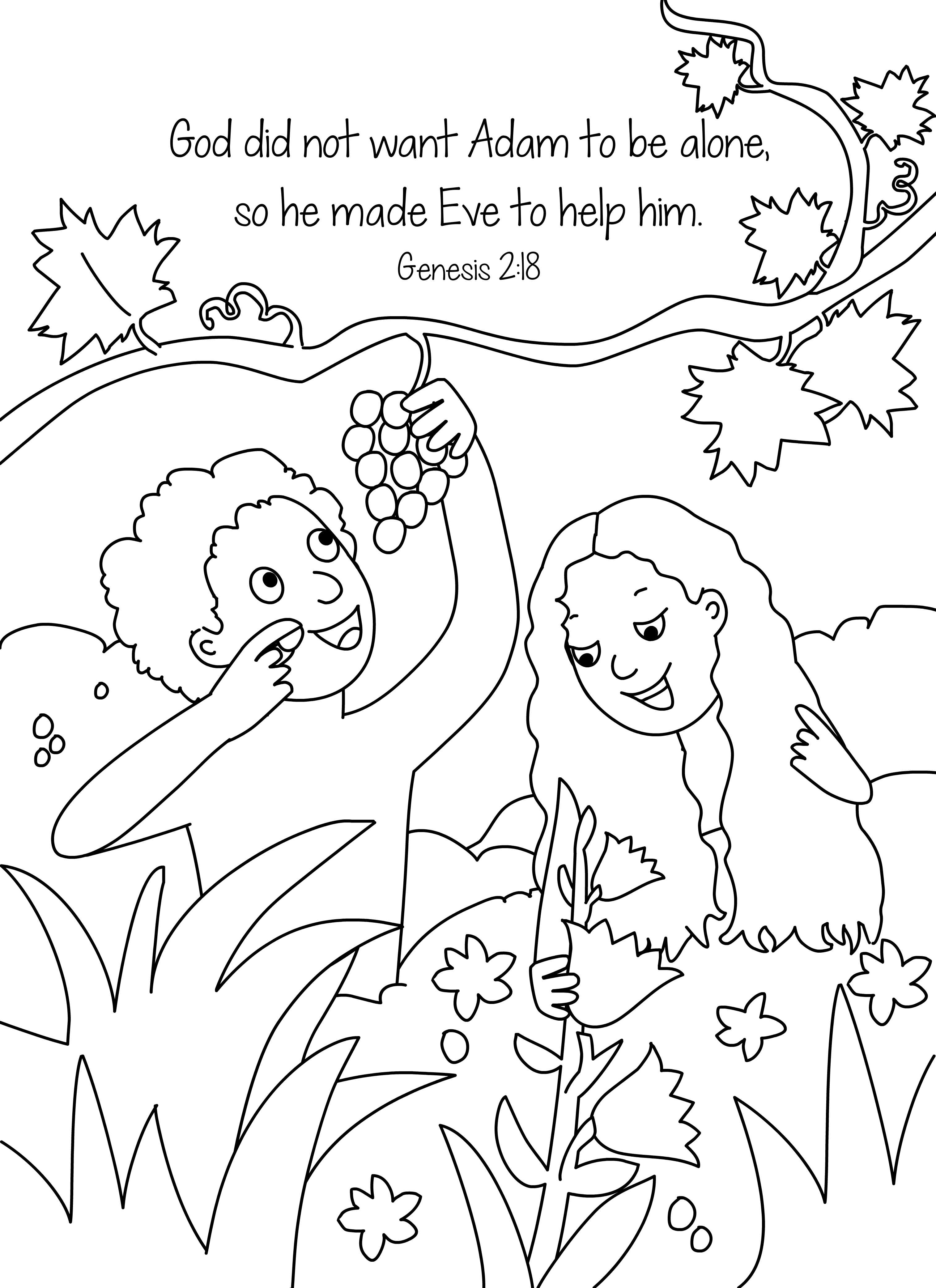 90 Printable Bible Story Coloring Book 1