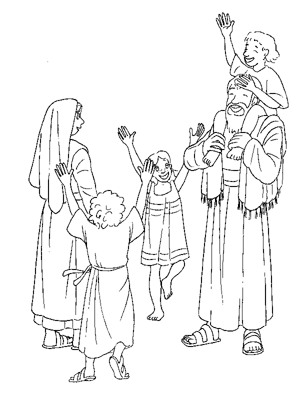 90 Printable Bible Story Coloring Book 23