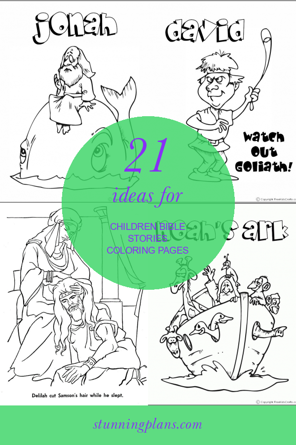 90 Printable Bible Story Coloring Book 43