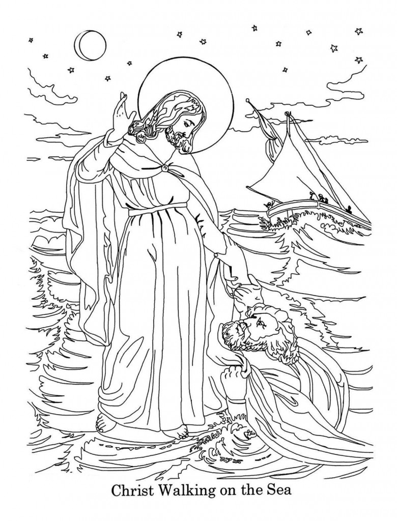 90 Printable Bible Story Coloring Book 44