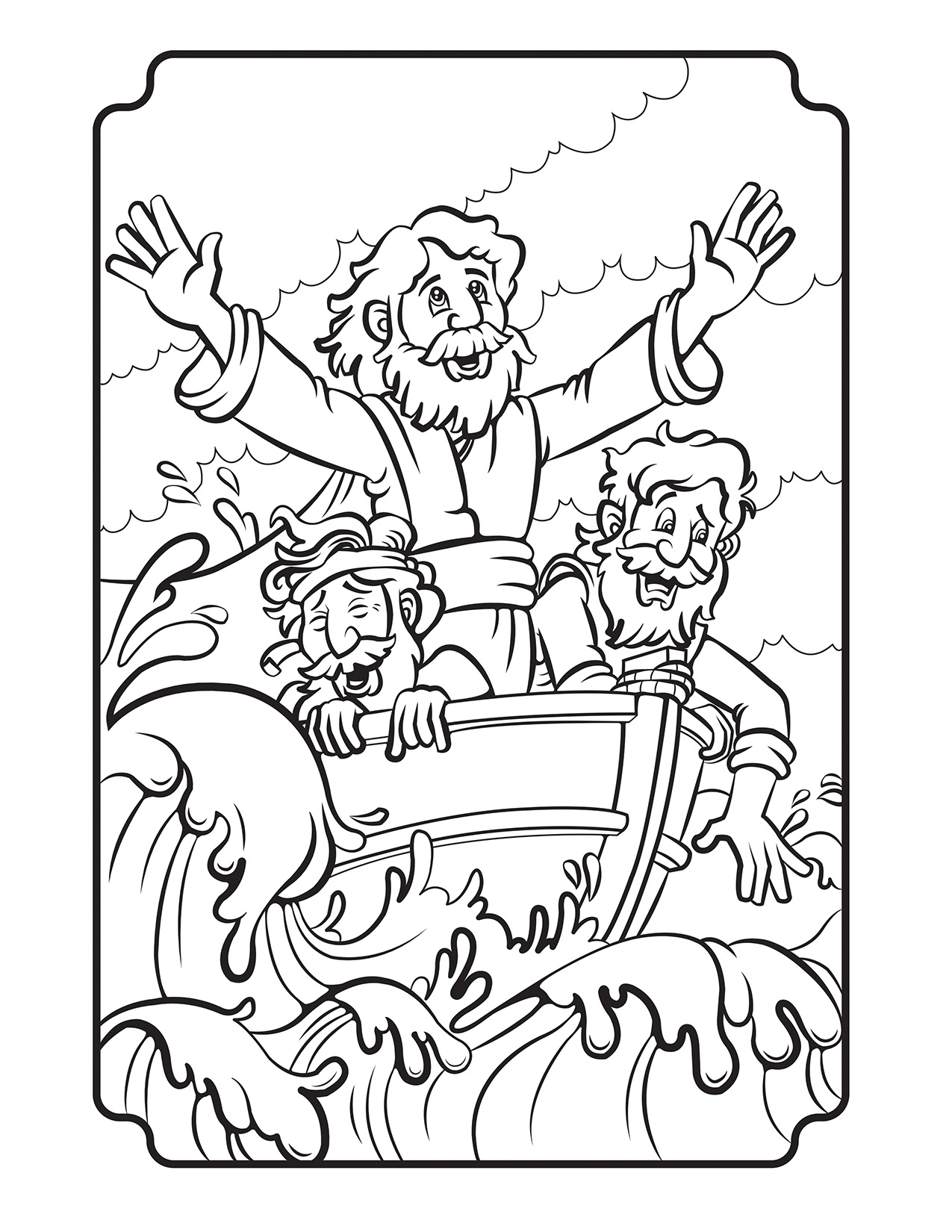 90 Printable Bible Story Coloring Book 76