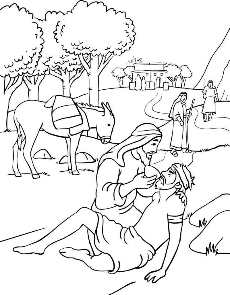 90 Printable Bible Story Coloring Book 94