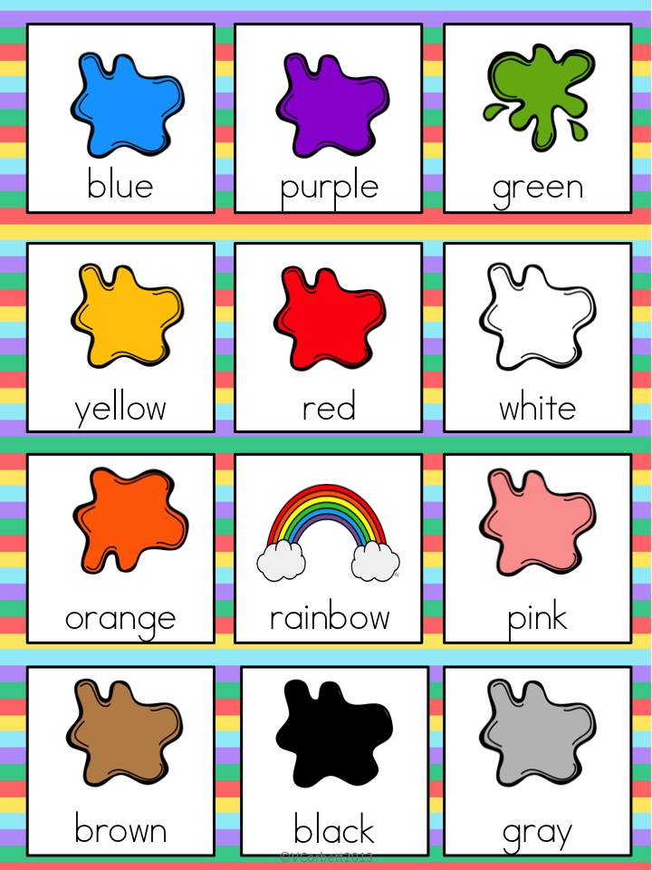 90 Printable Book Of Colors 13