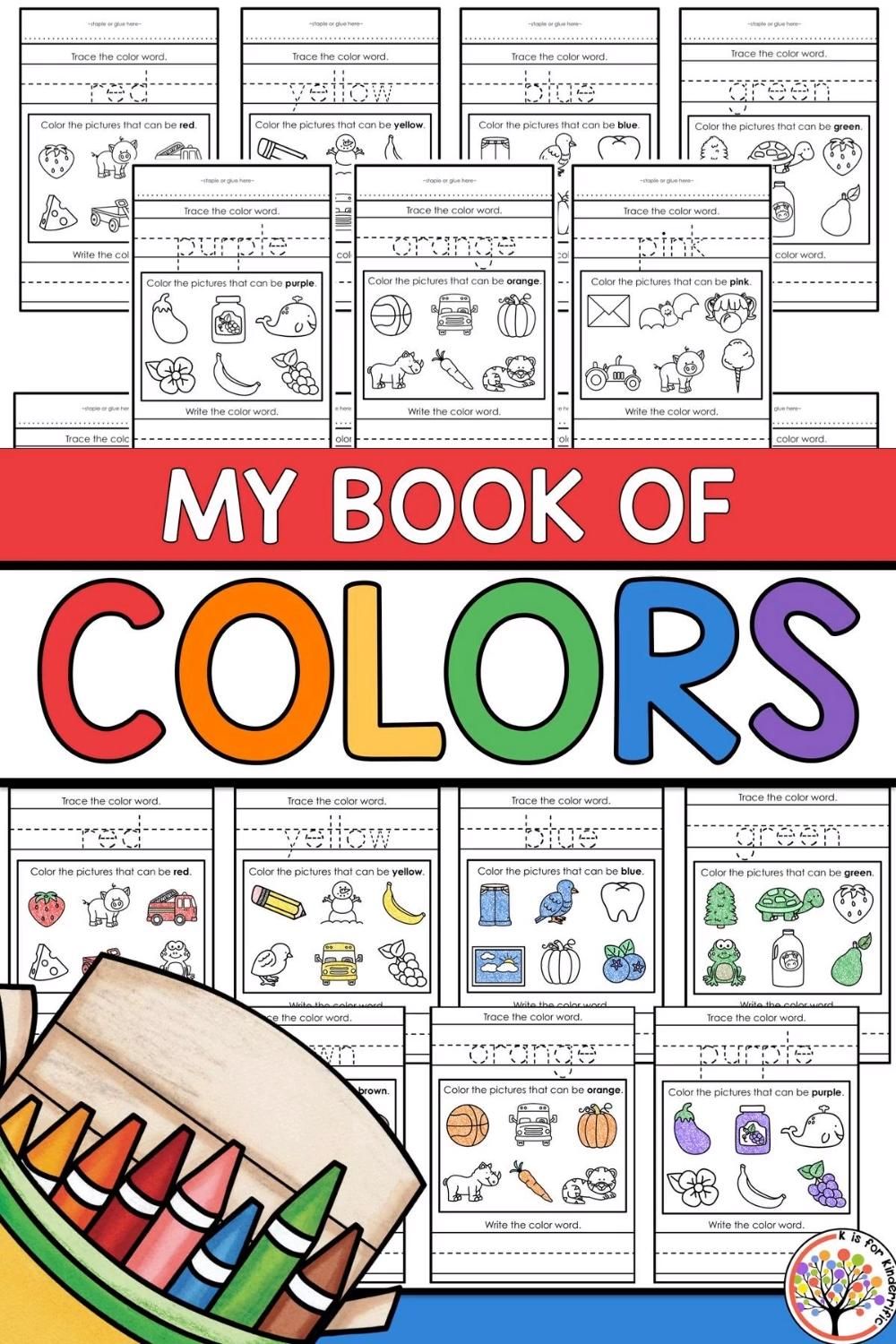 90 Printable Book Of Colors 14