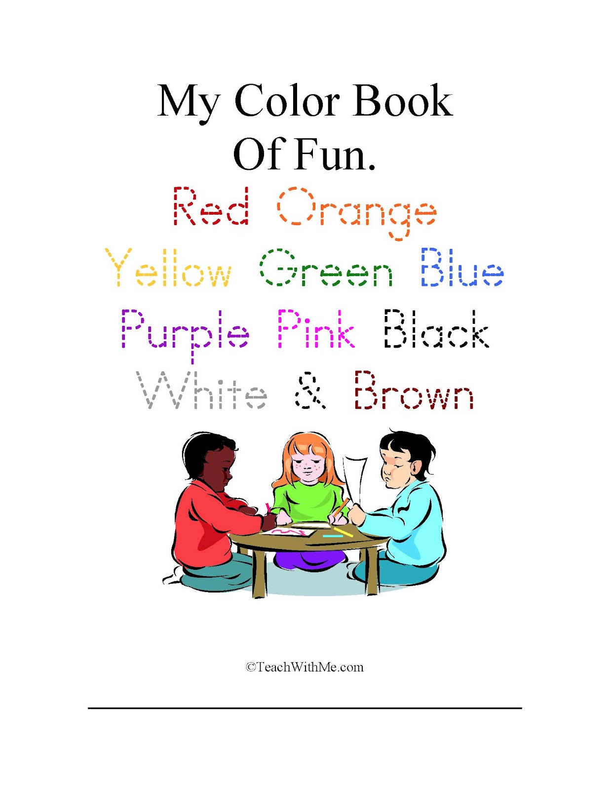 90 Printable Book Of Colors 45