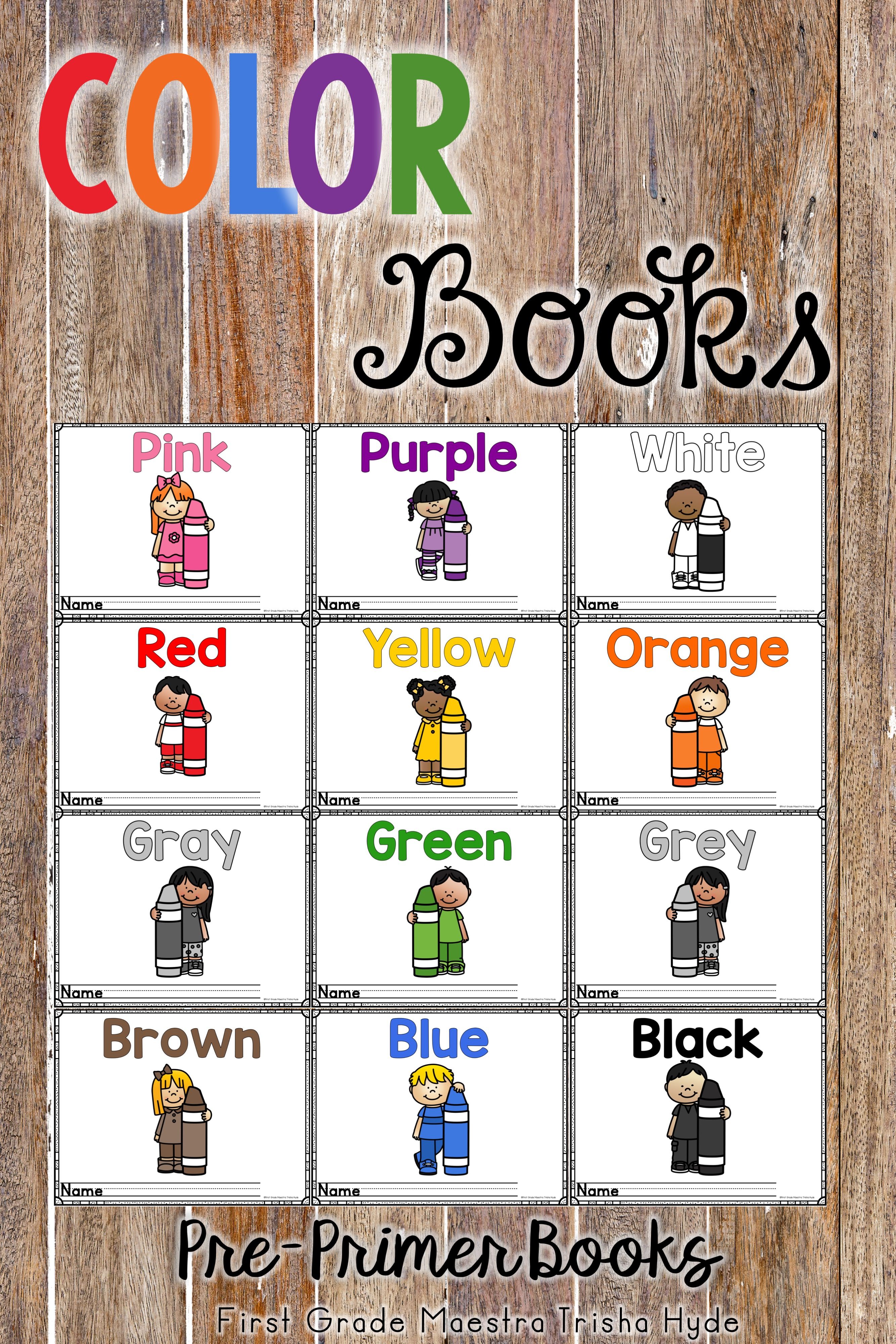 90 Printable Book Of Colors 9