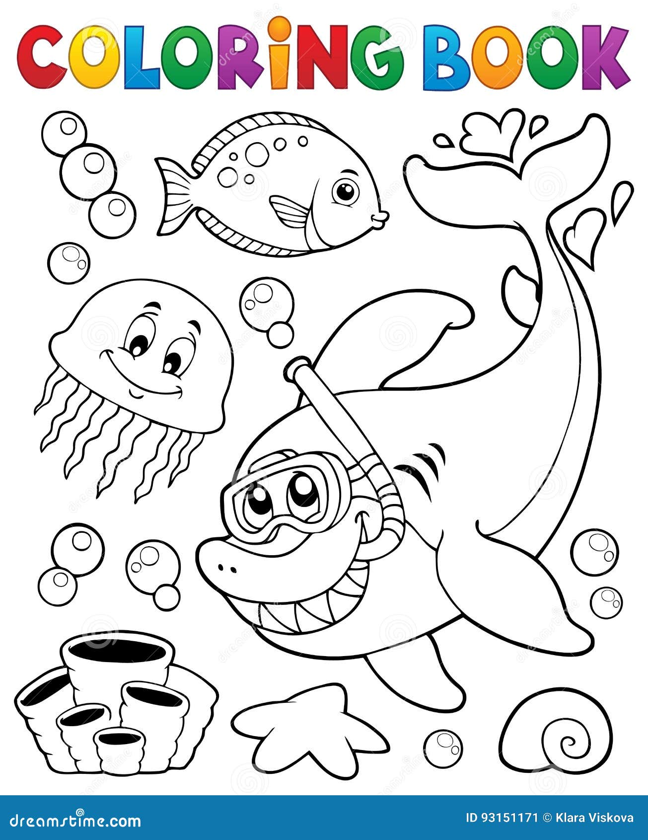 90 Printable Snorkeling Coloring Pages 36