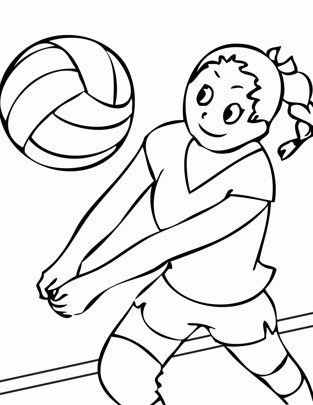 90 Printable Summer Sports Coloring Pages 27