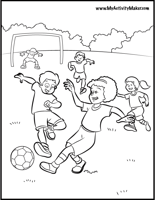 90 Printable Summer Sports Coloring Pages 28