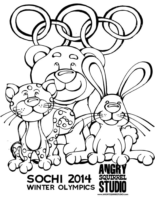 90 Printable Summer Sports Coloring Pages 31