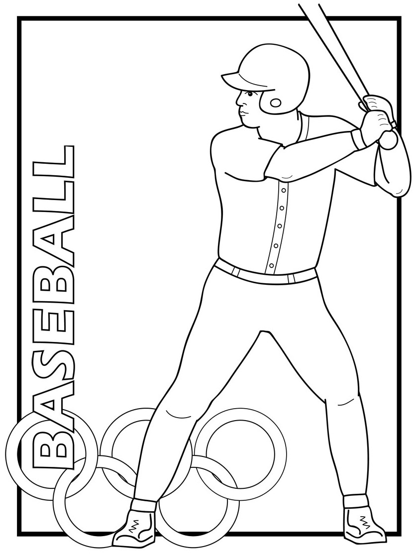 90 Printable Summer Sports Coloring Pages 34