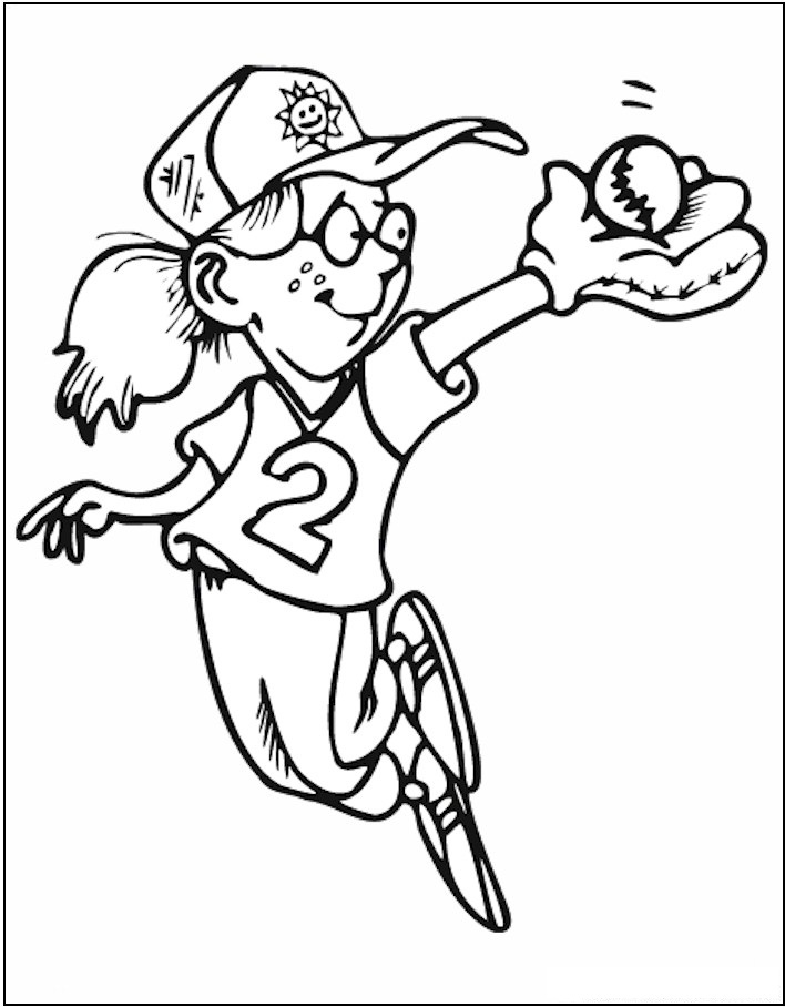 90 Printable Summer Sports Coloring Pages 45