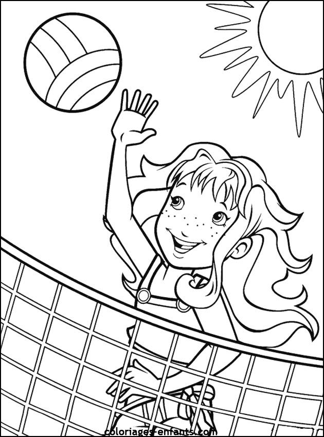 90 Printable Summer Sports Coloring Pages 49