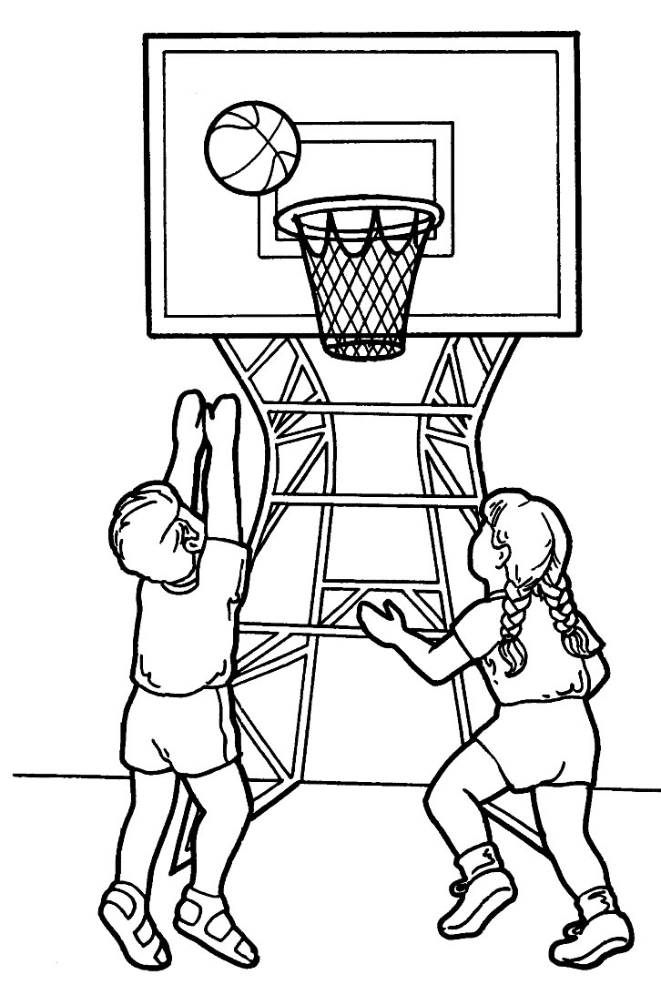 90 Printable Summer Sports Coloring Pages 5