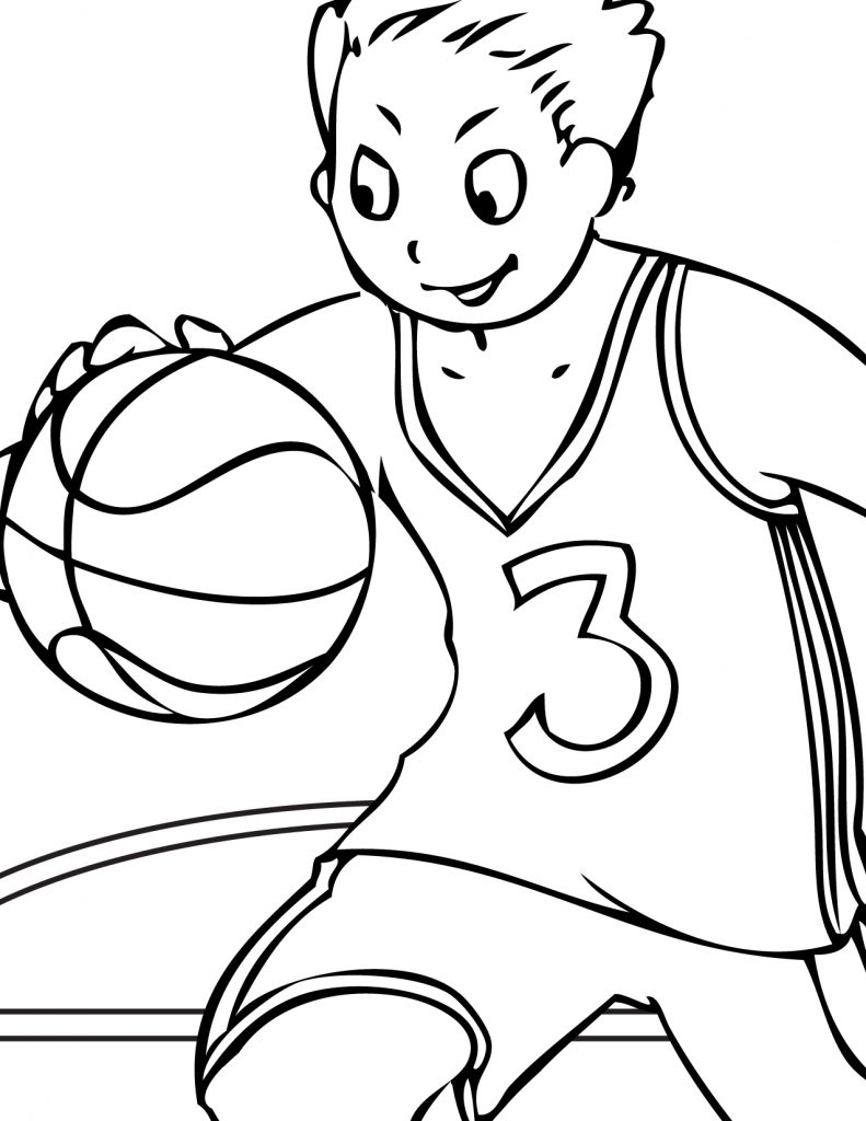 90 Printable Summer Sports Coloring Pages 53