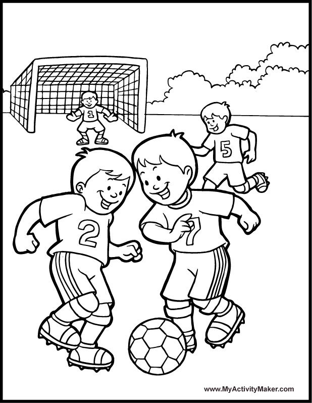 90 Printable Summer Sports Coloring Pages 56