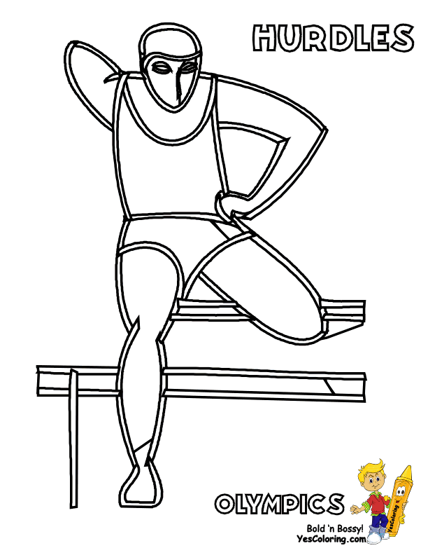 90 Printable Summer Sports Coloring Pages 73