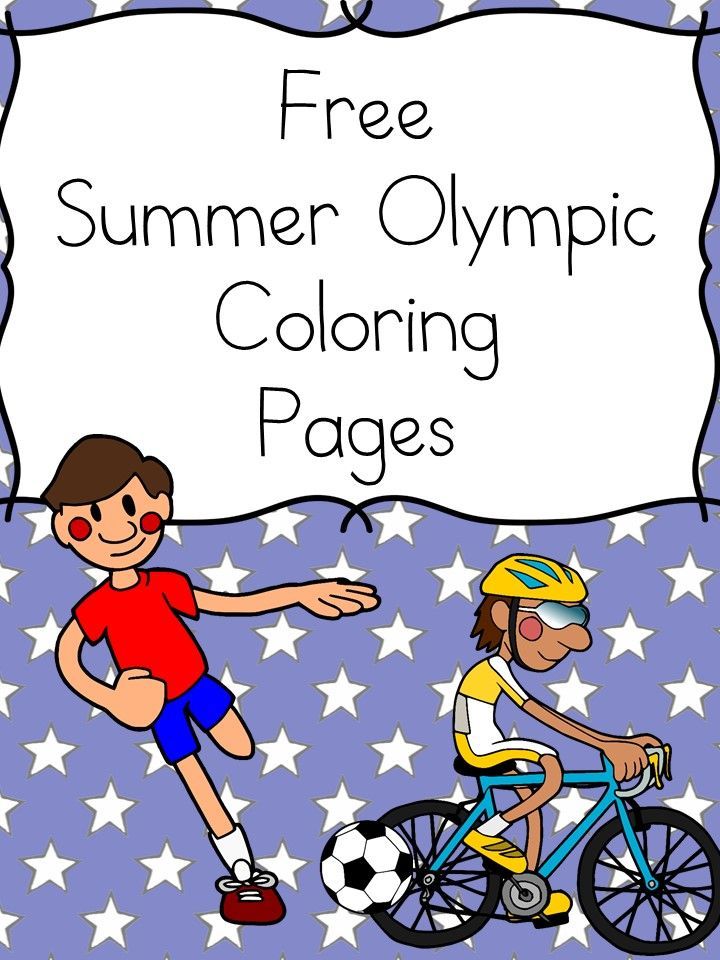 90 Printable Summer Sports Coloring Pages 75