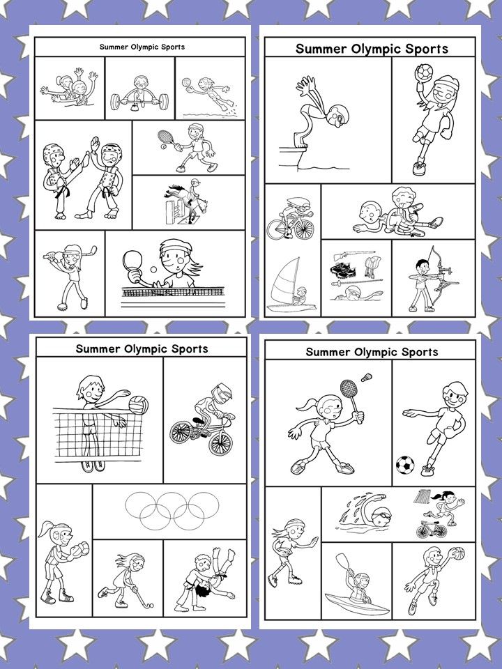 90 Printable Summer Sports Coloring Pages 76