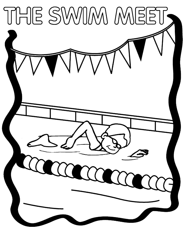 90 Printable Summer Sports Coloring Pages 77