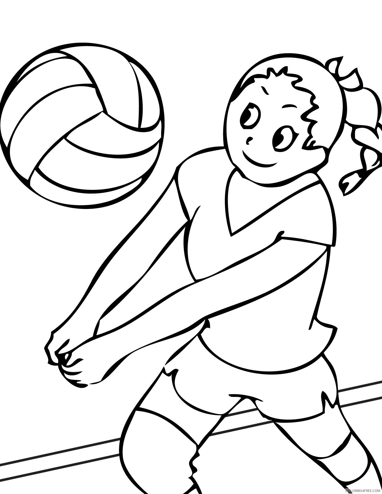 90 Printable Summer Sports Coloring Pages 79