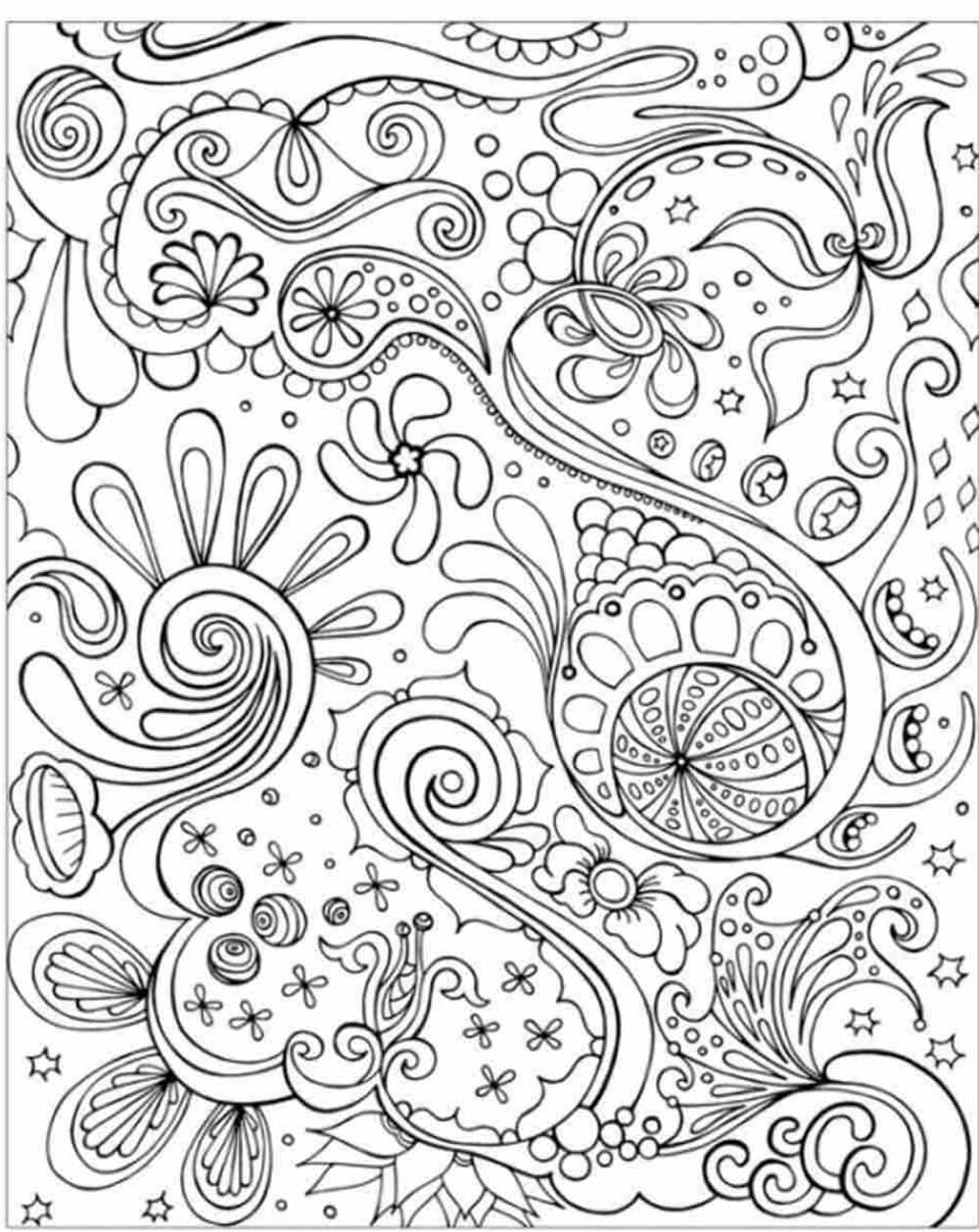 Get 85 Coloring Sheets Abstract Ideas 11