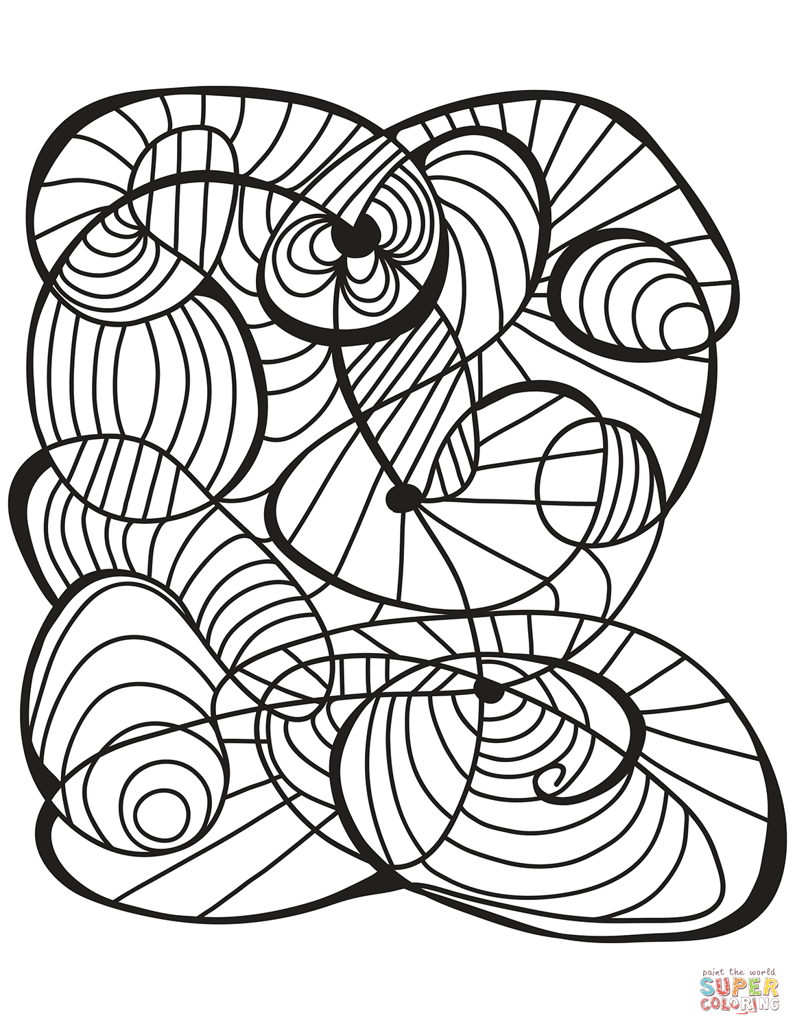 Get 85 Coloring Sheets Abstract Ideas 23