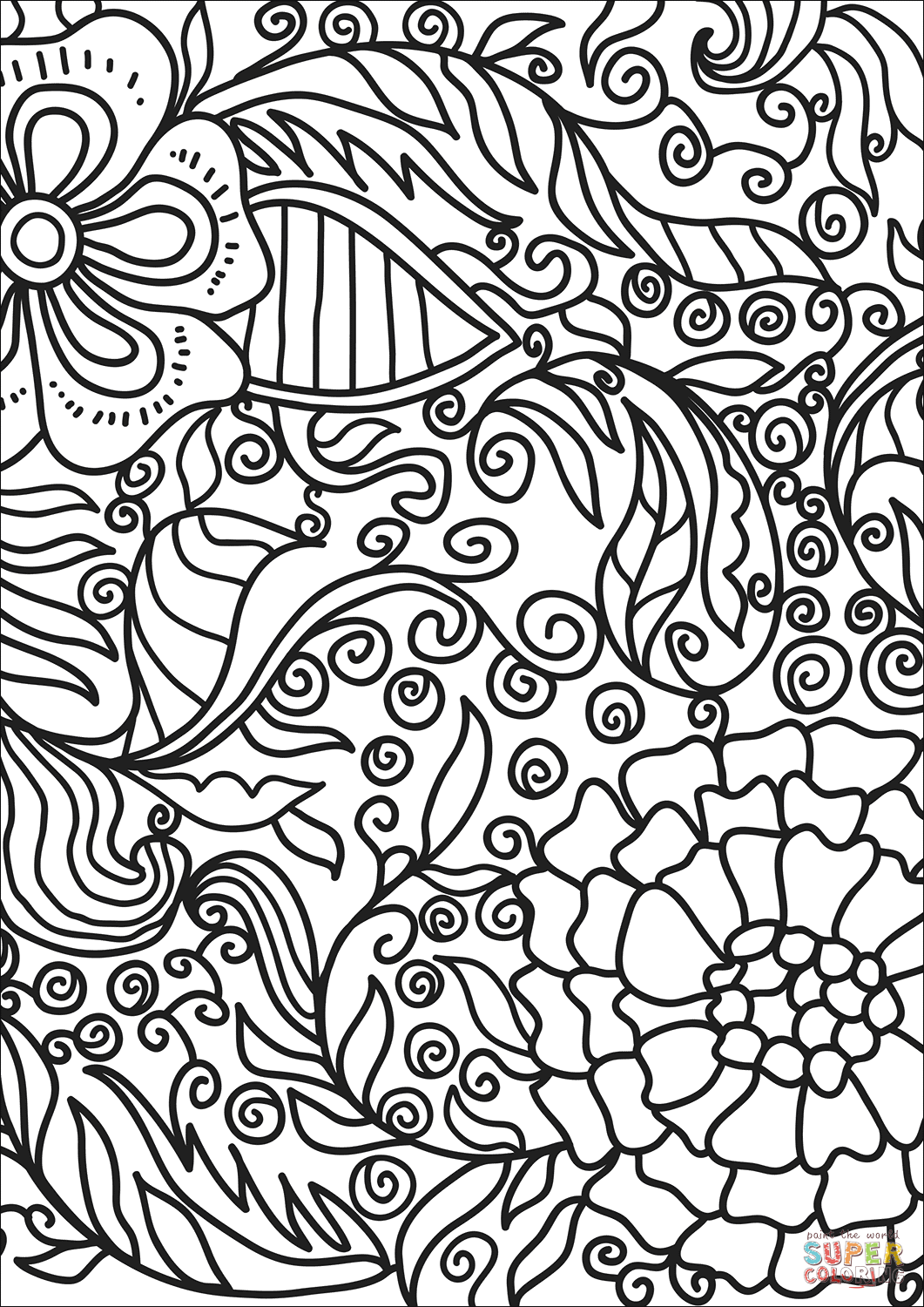 Get 85 Coloring Sheets Abstract Ideas 27