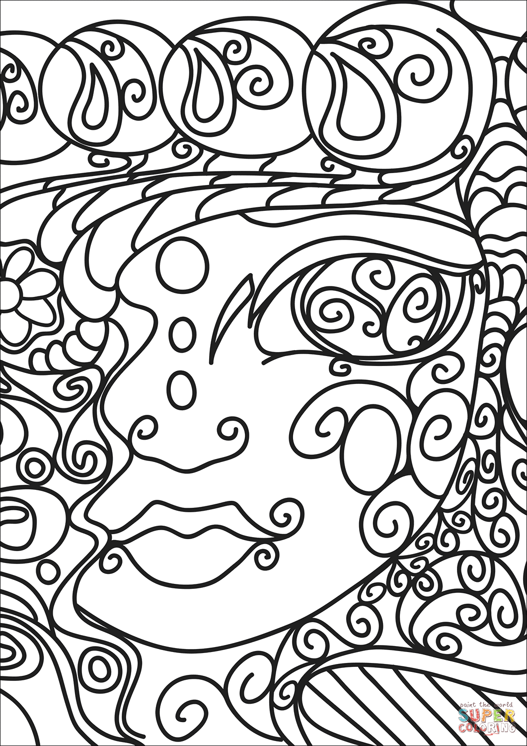 Get 85 Coloring Sheets Abstract Ideas 45