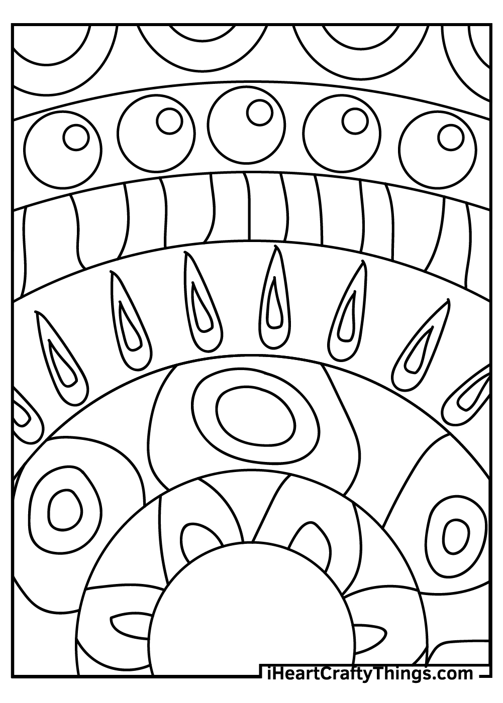 Get 85 Coloring Sheets Abstract Ideas 52