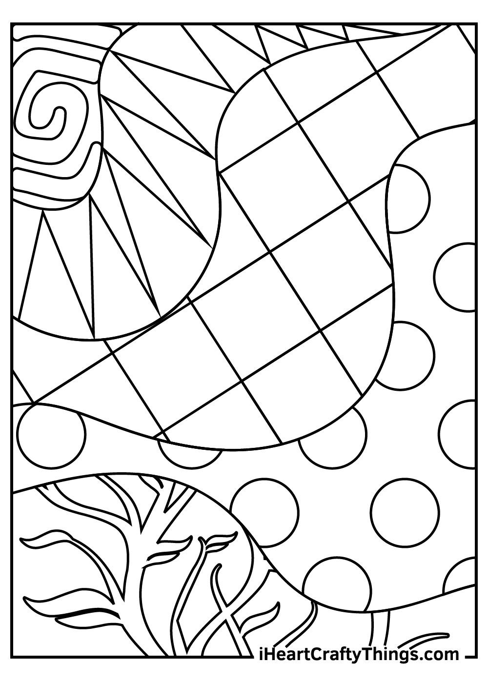 Get 85 Coloring Sheets Abstract Ideas 53