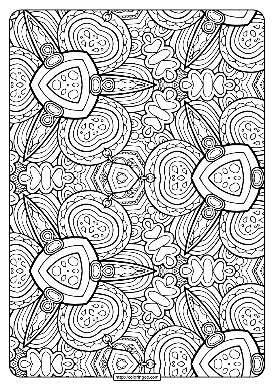 Get 85 Coloring Sheets Abstract Ideas 58