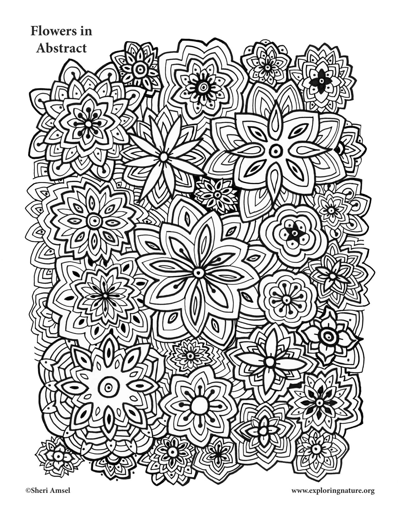 Get 85 Coloring Sheets Abstract Ideas 63