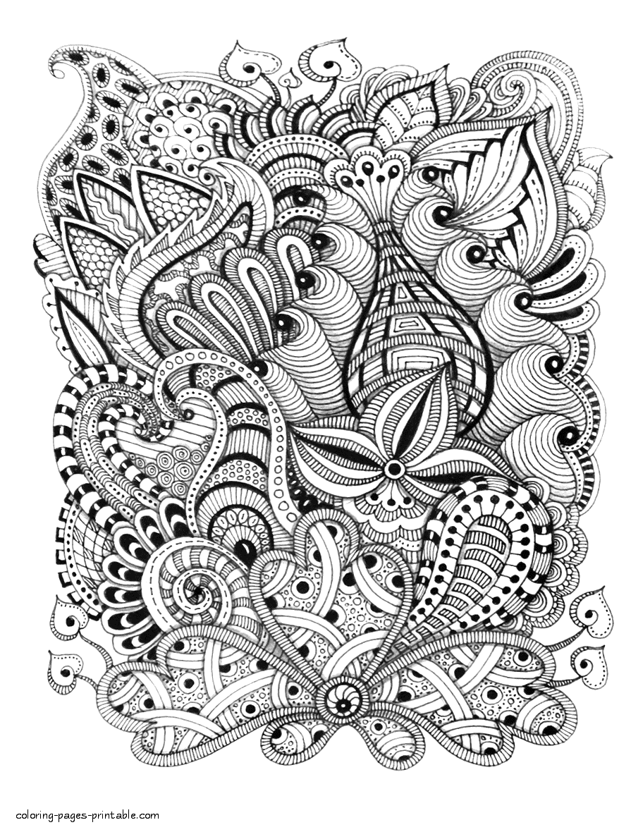 Get 85 Coloring Sheets Abstract Ideas 64