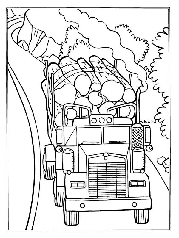 Get 85 Log Coloring Page Ideas 33