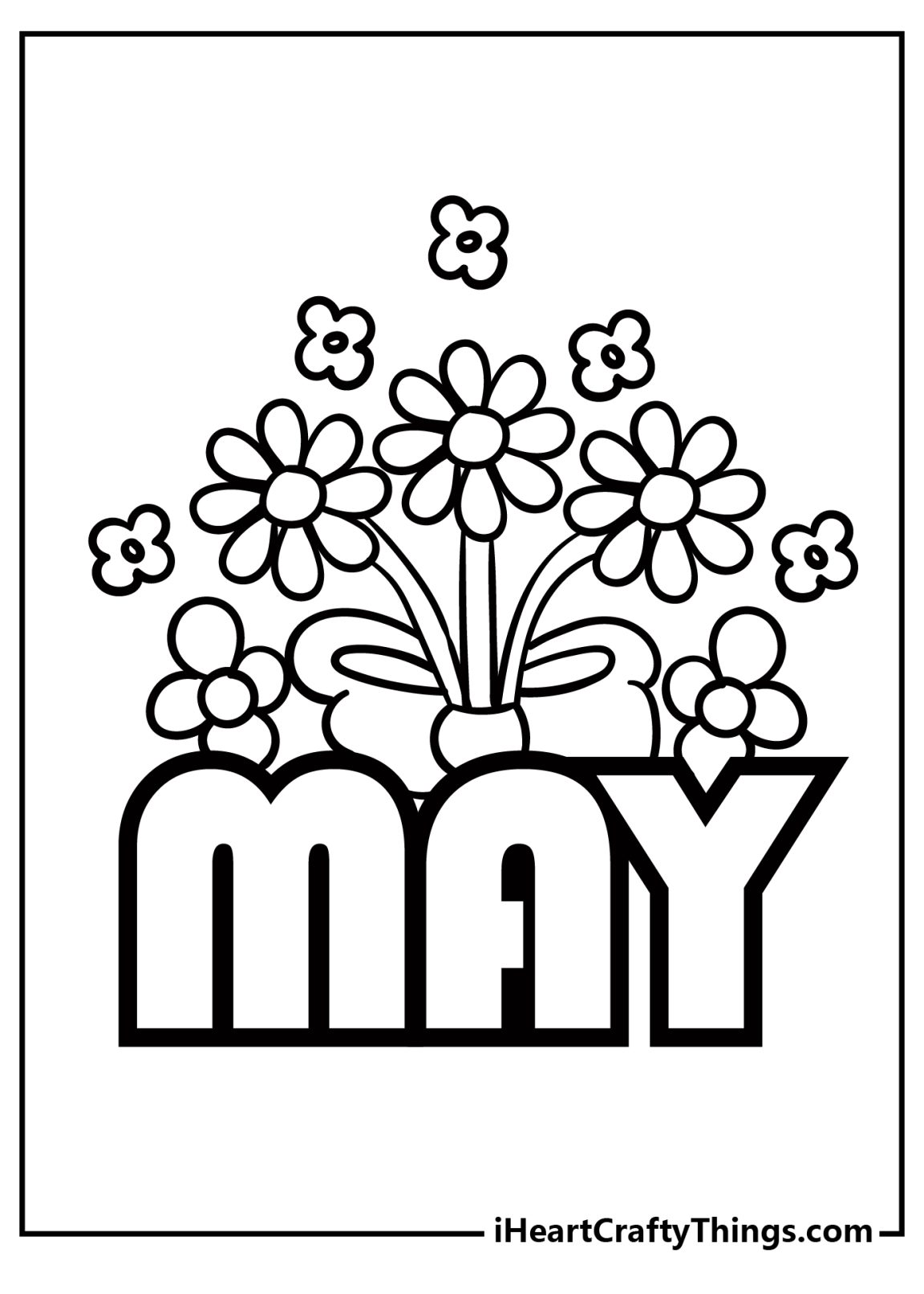 Get 85 May Coloring Pages Printable Ideas 1