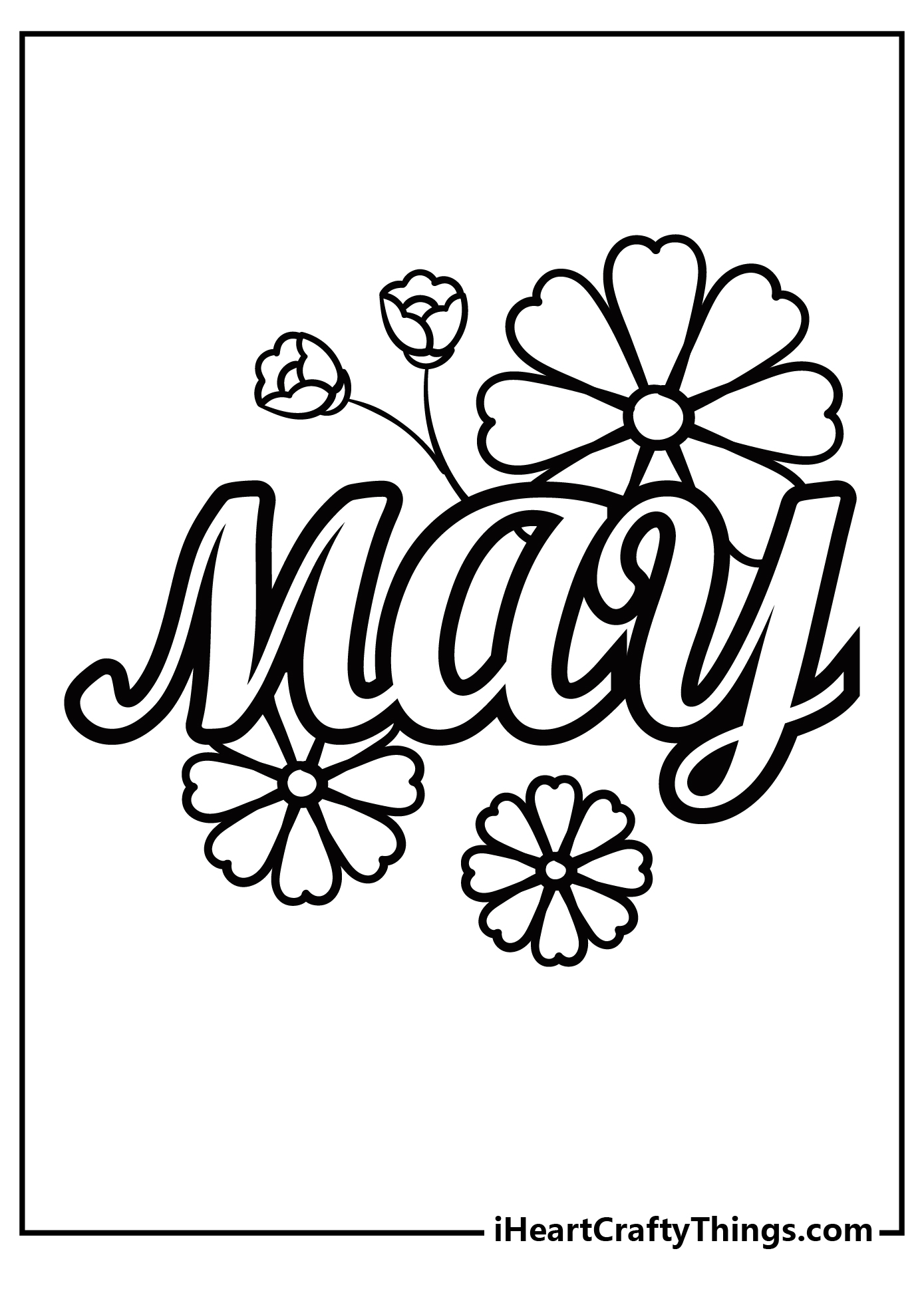 Get 85 May Coloring Pages Printable Ideas 16