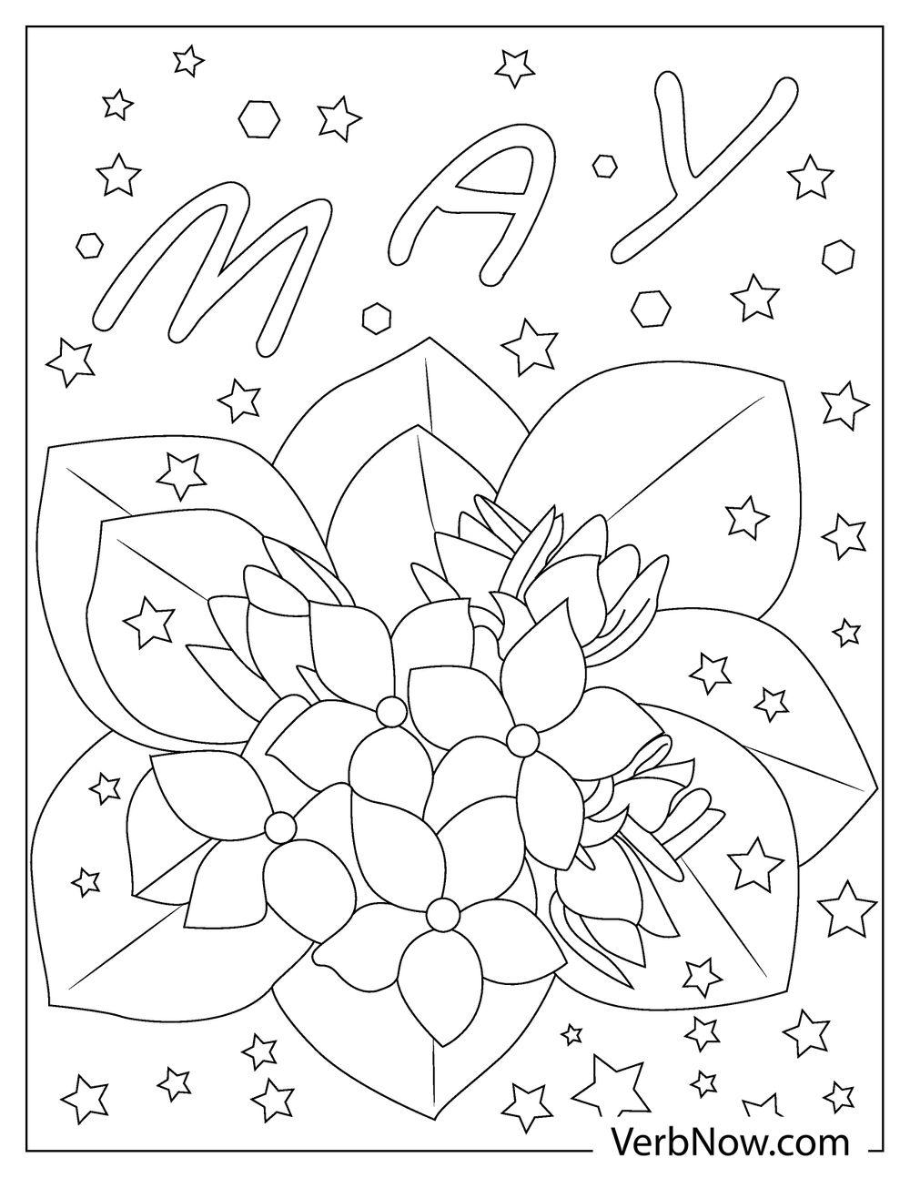 Get 85 May Coloring Pages Printable Ideas 2