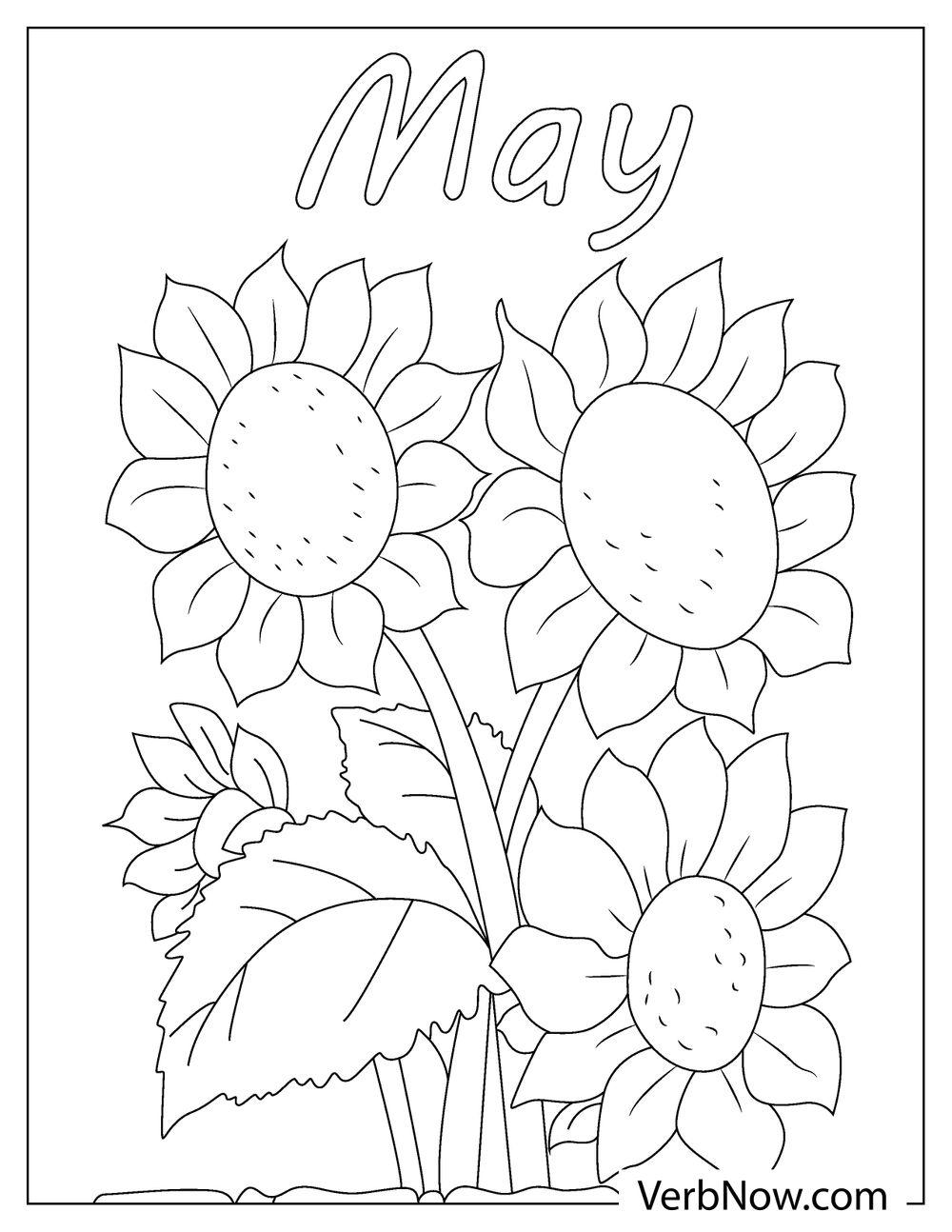 Get 85 May Coloring Pages Printable Ideas 26