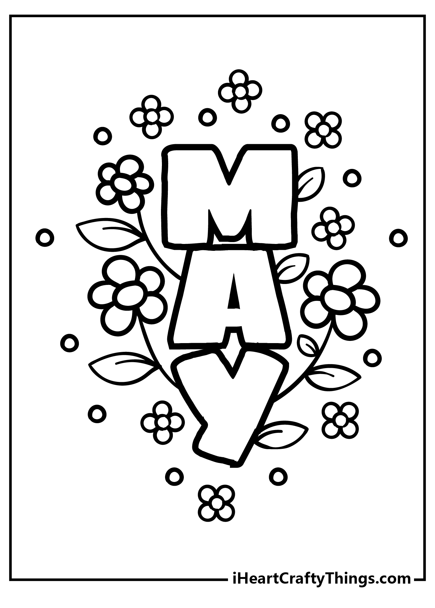 Get 85 May Coloring Pages Printable Ideas 3