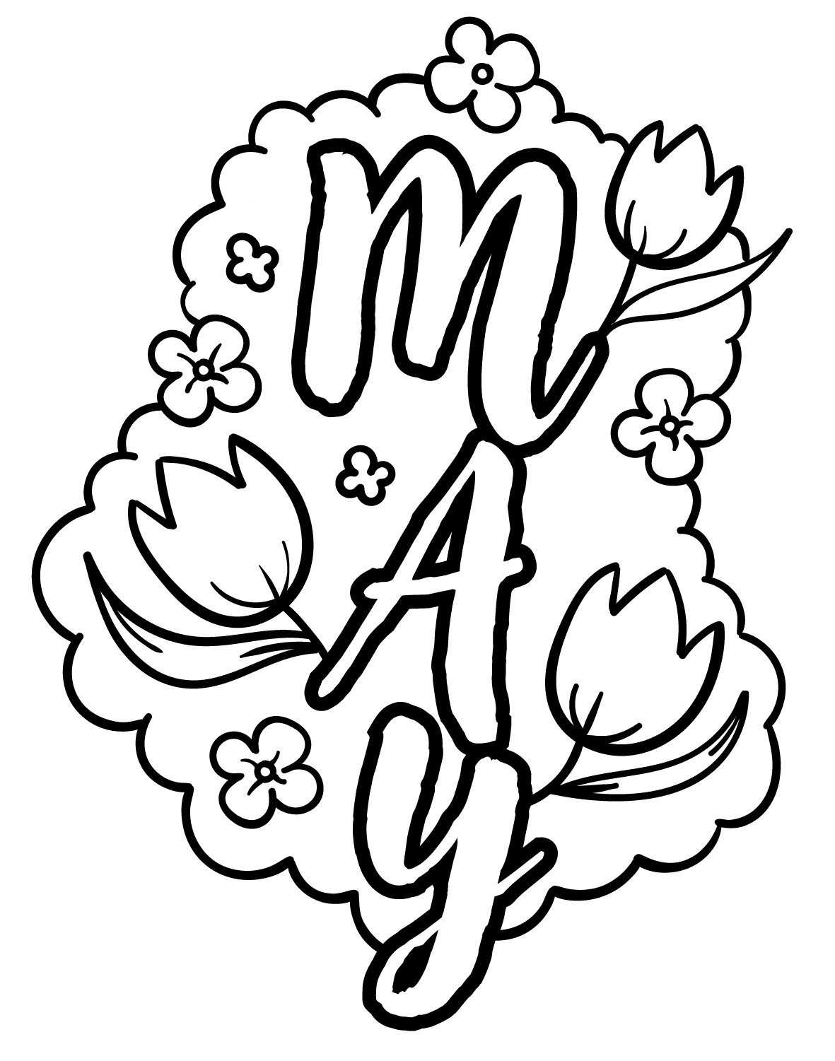 Get 85 May Coloring Pages Printable Ideas 32