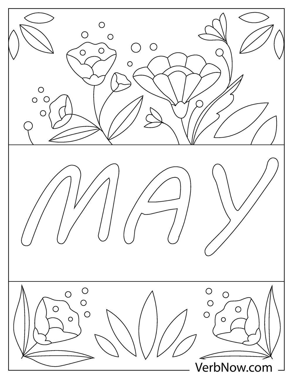 Get 85 May Coloring Pages Printable Ideas 38