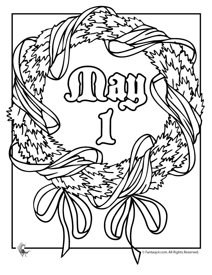 Get 85 May Coloring Pages Printable Ideas 39