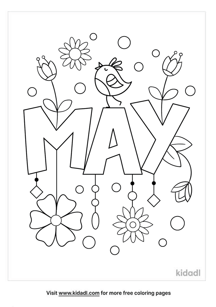 Get 85 May Coloring Pages Printable Ideas 47