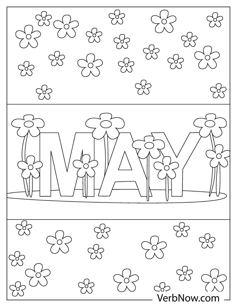 Get 85 May Coloring Pages Printable Ideas 54