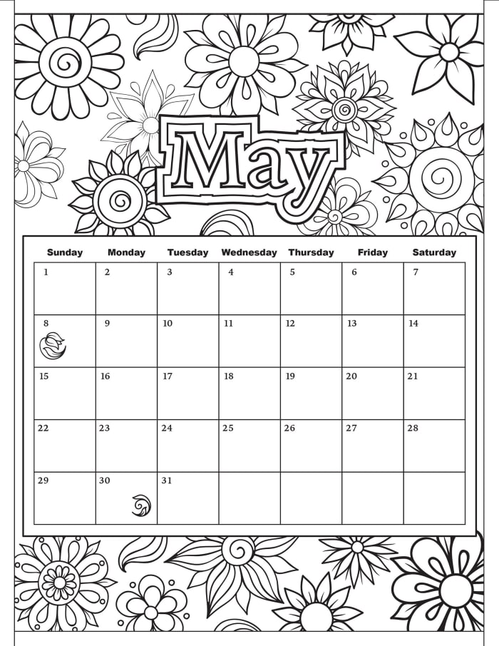 Get 85 May Coloring Pages Printable Ideas 57