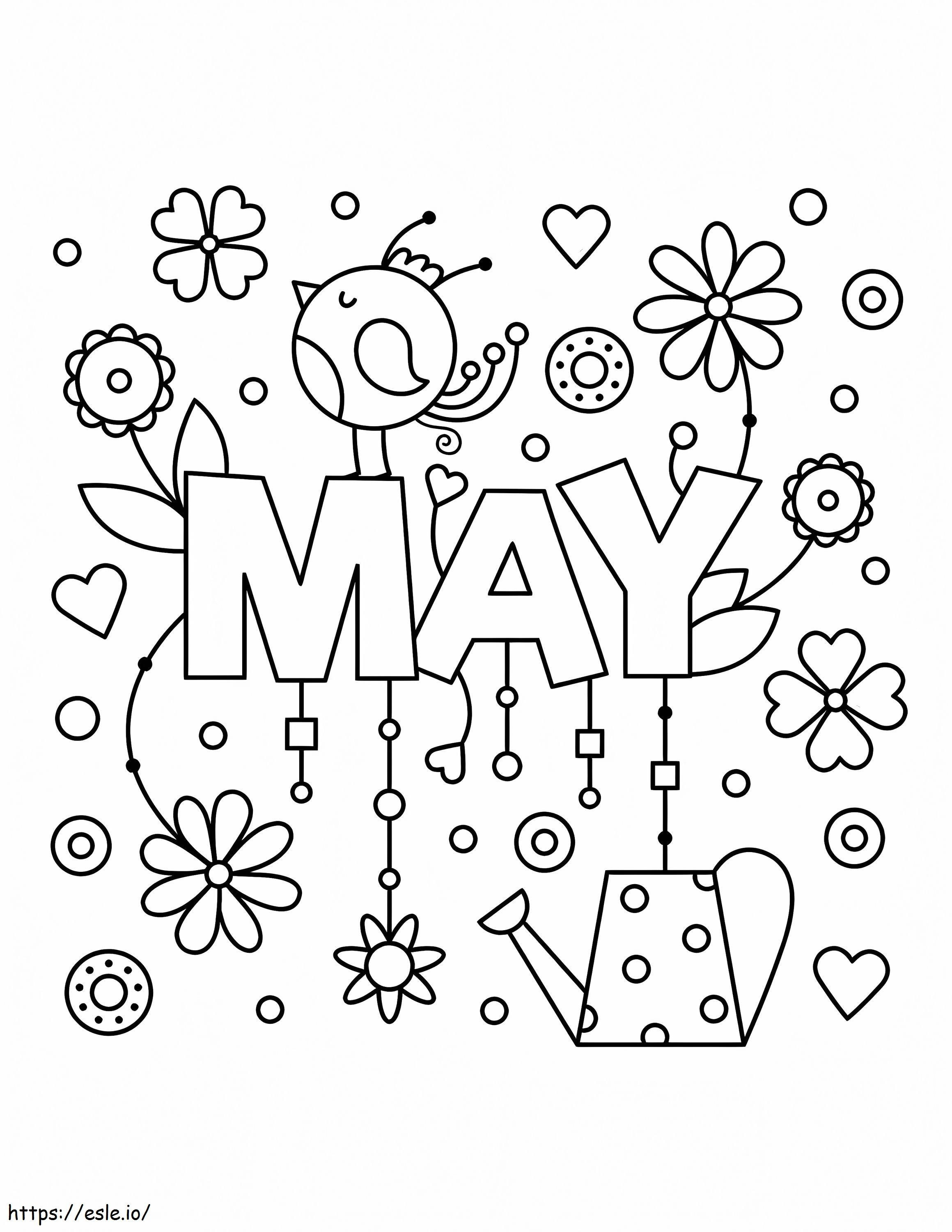 Get 85 May Coloring Pages Printable Ideas 62