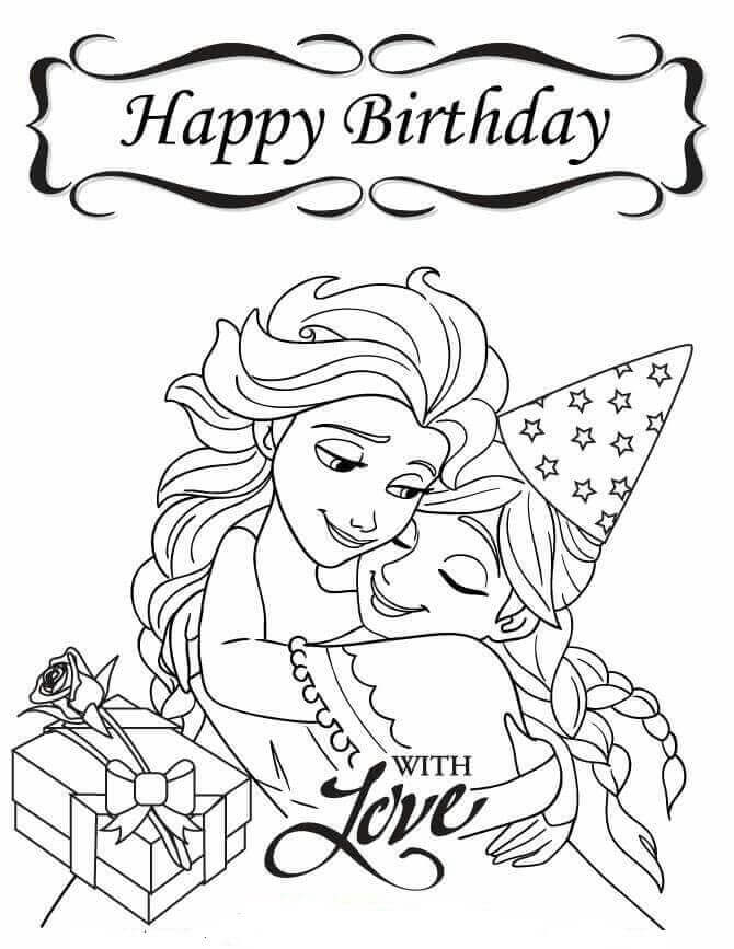 Get 85 Printable Coloring Cards For Birthdays Ideas 13