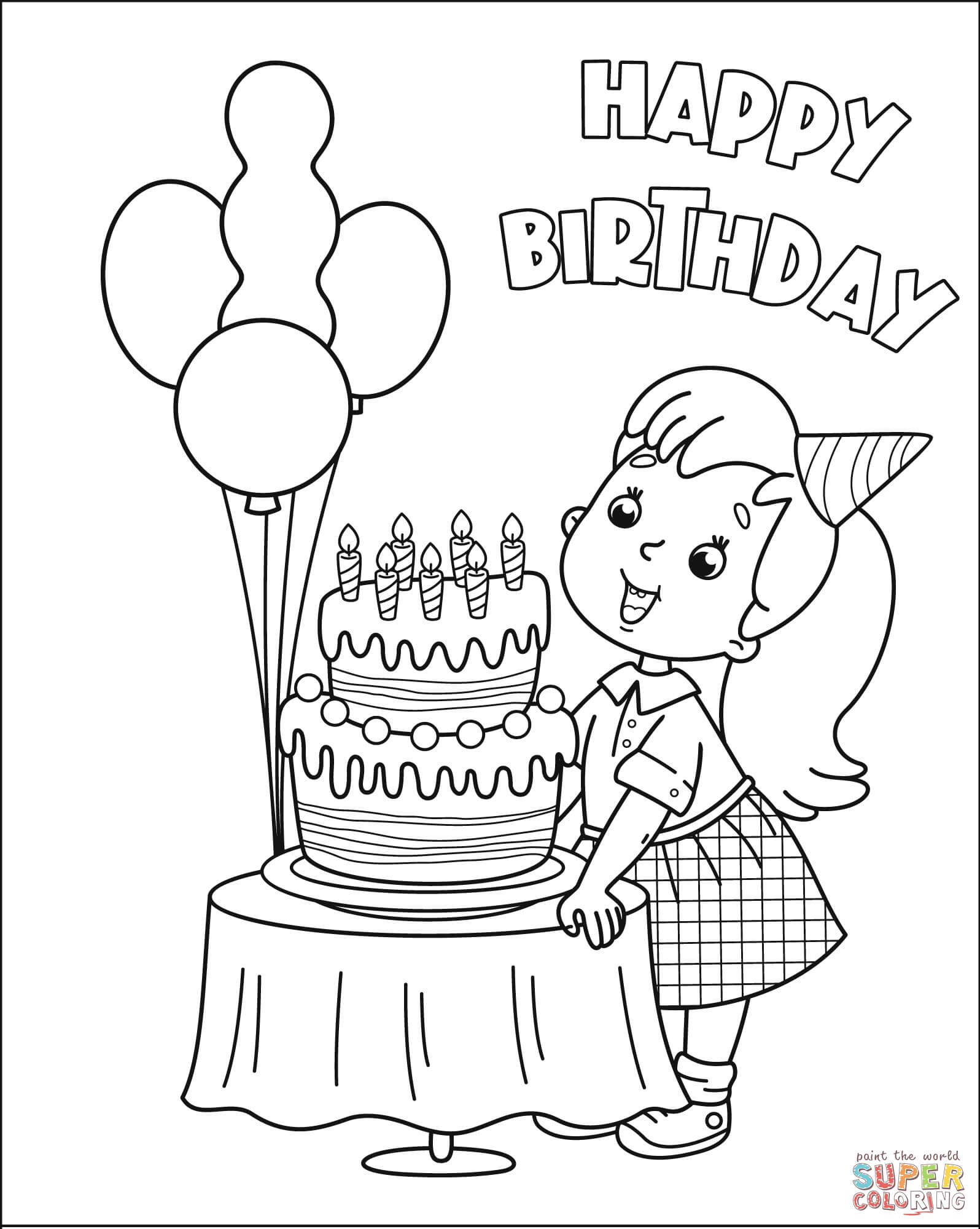 Get 85 Printable Coloring Cards For Birthdays Ideas 16