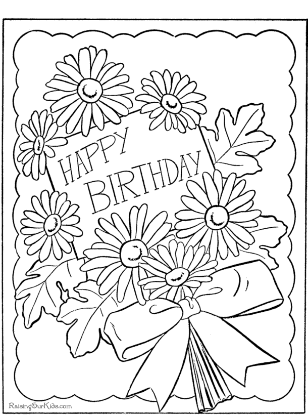 Get 85 Printable Coloring Cards For Birthdays Ideas 27